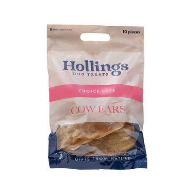 Hollings Cow Ears, Pack of 10 - Jacks Pet and Country