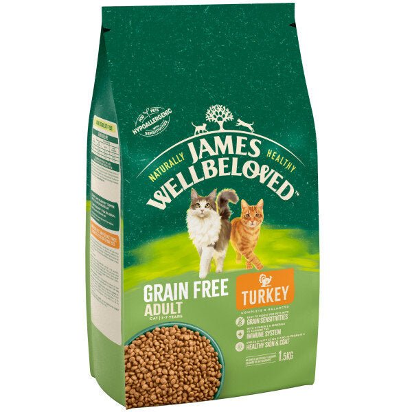 James Wellbeloved Adult Cat Turkey Grain Free - Jacks Pet and Country