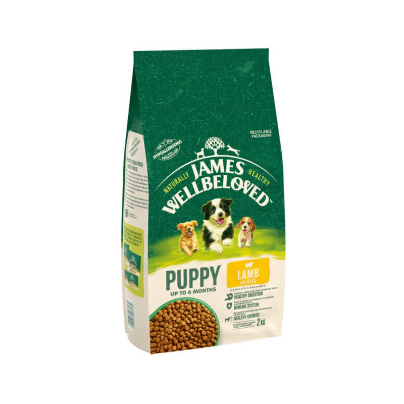 James Wellbeloved Puppy Lamb & Rice - Jacks Pet and Country