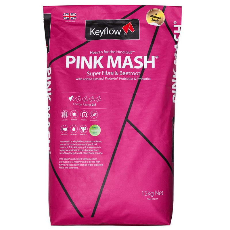 Keyflow Pink Mash 15kg - Jacks Pet and Country