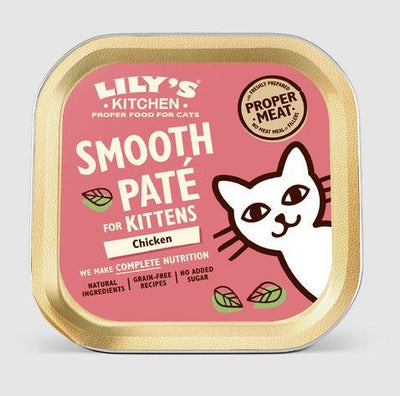 Lily's Kitchen Chicken Paté for Kittens (Various Sizes) - Jacks Pet and Country