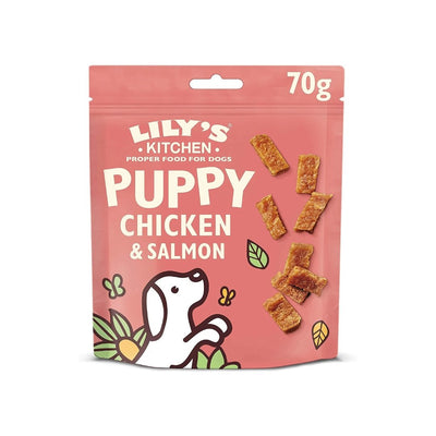 Lily's Kitchen Puppy Chicken & Salmon Nibbles Treats - Jacks Pet and Country