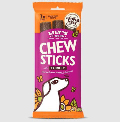 Lily's Kitchen Turkey Chew Sticks - Jacks Pet and Country