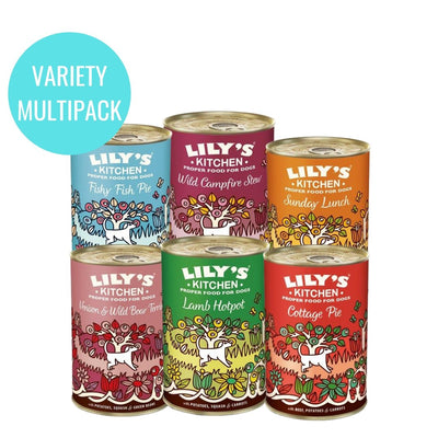 Lily's Kitchen Variety Multipack Wet Food Tins - Jacks Pet and Country