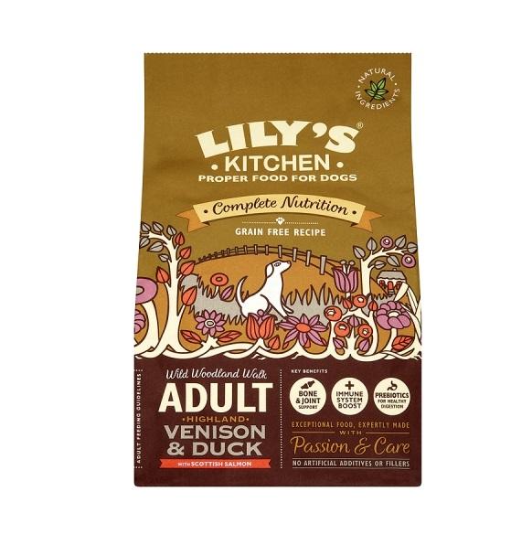 Lilys Kitchen Venison & Duck Dry Dog Food - Jacks Pet and Country