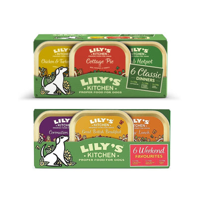 Lily's Kitchen Weekend Favourites & Classic Dinners Multipack - Jacks Pet and Country