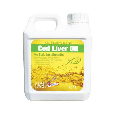 NAF Can't Believe It's Not Cod Liver Oil 1L - Jacks Pet and Country