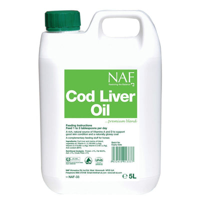 NAF Cod Liver Oil 1kg - Jacks Pet and Country