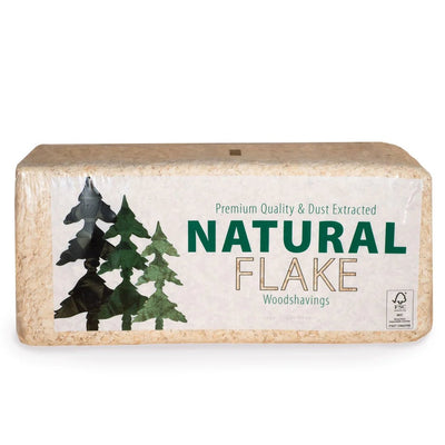 Natural Flake Shavings 20kg - Jacks Pet and Country