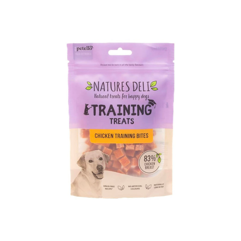 Natures Deli Chicken Training Bites 100g - Jacks Pet and Country