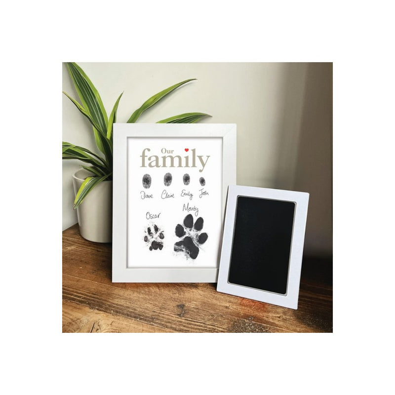 Oh So Precious Family Ink Prints Picture Frame A5 - Jacks Pet and Country