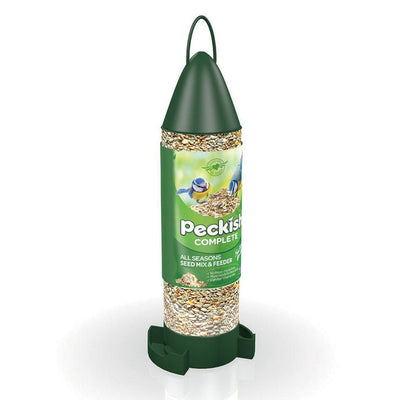 Peckish Complete All Seasons Seed Mix & Feeder 400g - Jacks Pet and Country