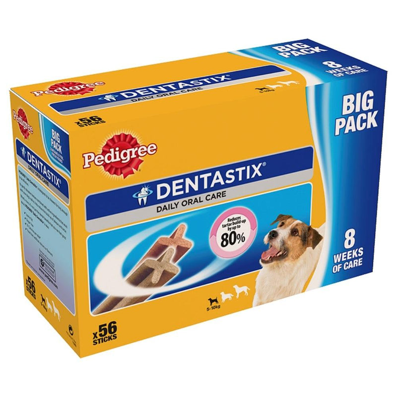Pedigree Dentastix 56 Stick Value Pack (Various Sizes) - Jacks Pet and Country
