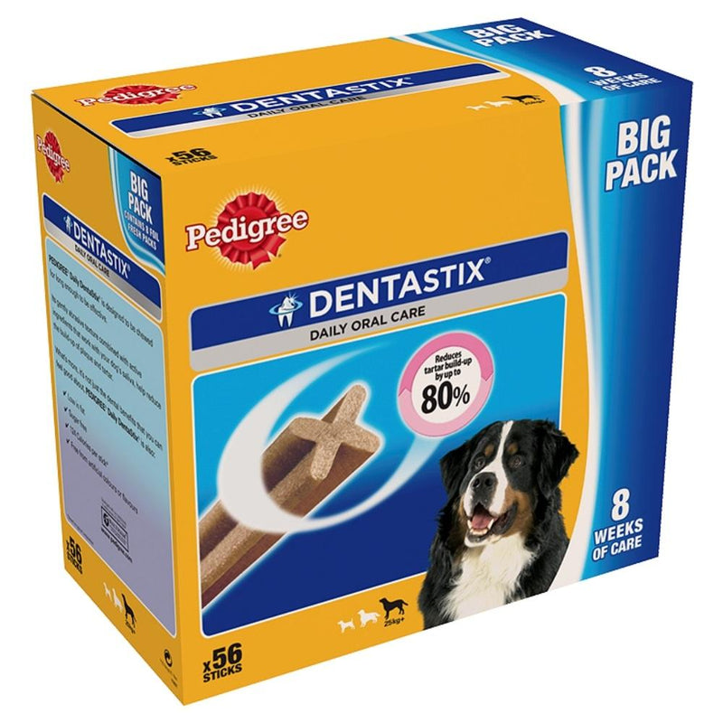 Pedigree Dentastix Large Dog 56 Stick Pack Value Pack Small or Large - Jacks Pet and Country