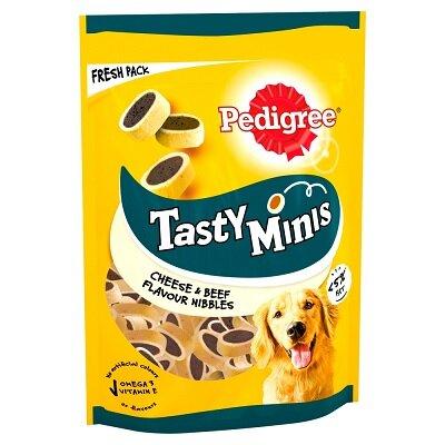 Pedigree Tasty Minis Cheesy Nibbles with Beef Dog Treats - Jacks Pet and Country
