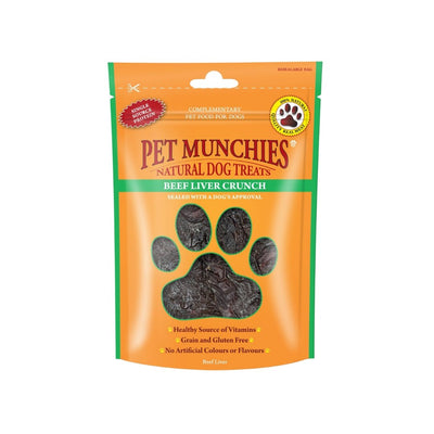 Pet Munchies Beef Liver Crunch - Jacks Pet and Country