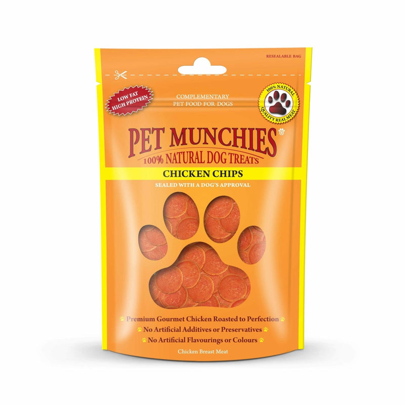 Pet Munchies Chicken Chips Dog Treats (Various Sizes) - Jacks Pet and Country