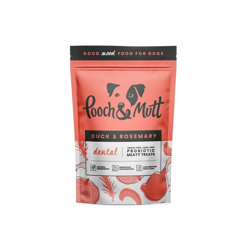 Pooch and Mutt Dental Probiotic Meaty Treats 120g - Jacks Pet and Country