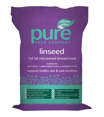 Pure Feed Company Linseed 15kg - Jacks Pet and Country
