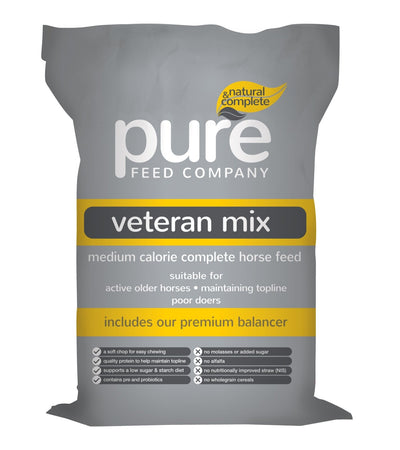 Pure Feed Veteran Mix 20kg - Jacks Pet and Country