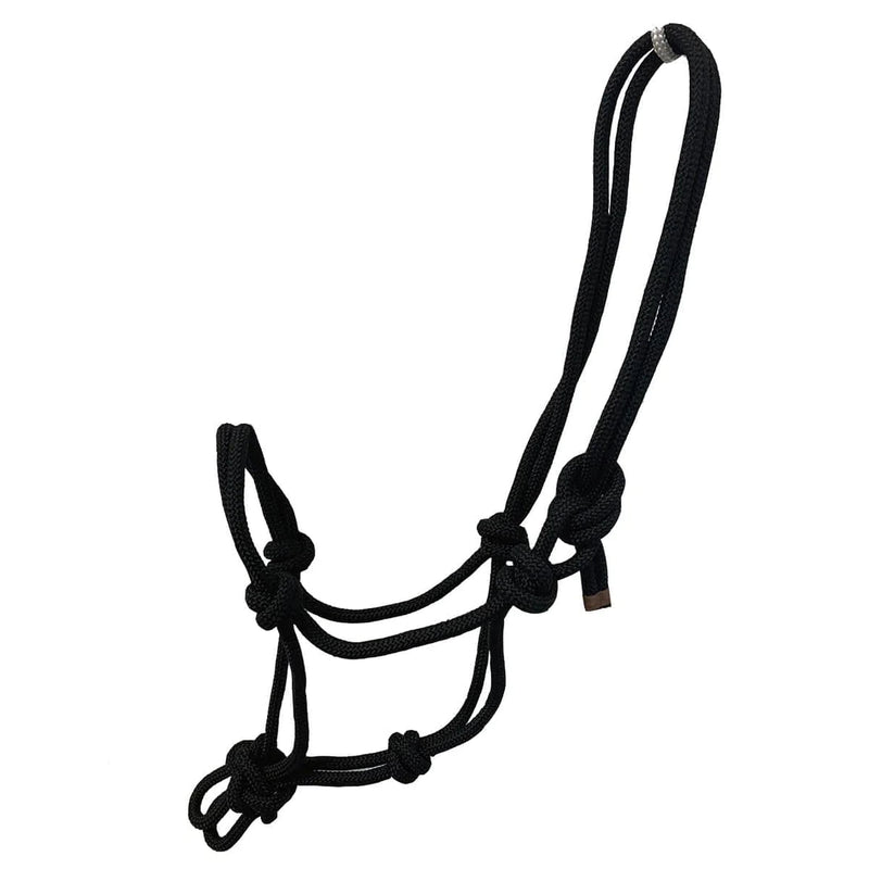 Rope Halter - Black - Jacks Pet and Country