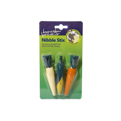 Rosewood Wooden 3D Vegetable Nibble Stix - Jacks Pet and Country