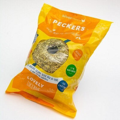 Silvermoor Peckers Lovely Lucern Grass Ball Treat - Jacks Pet and Country