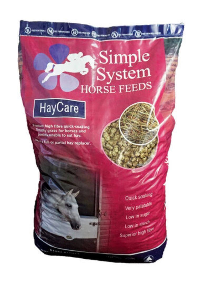 Simple System Hay Care Timothy Grass Nuts 20kg - Jacks Pet and Country