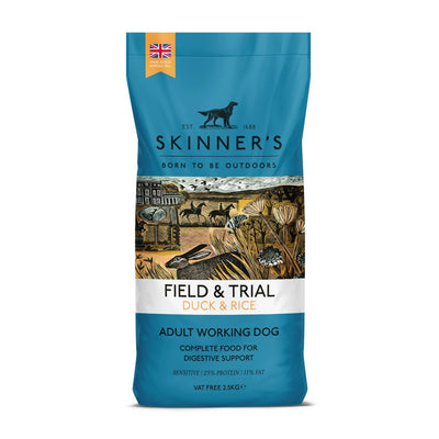 Skinners Field & Trial Duck & RIce Adult 2.5kg - Jacks Pet and Country