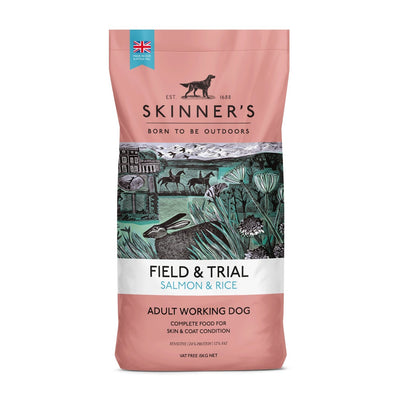 Skinners Field & Trial - Salmon & Rice 15kg - Jacks Pet and Country