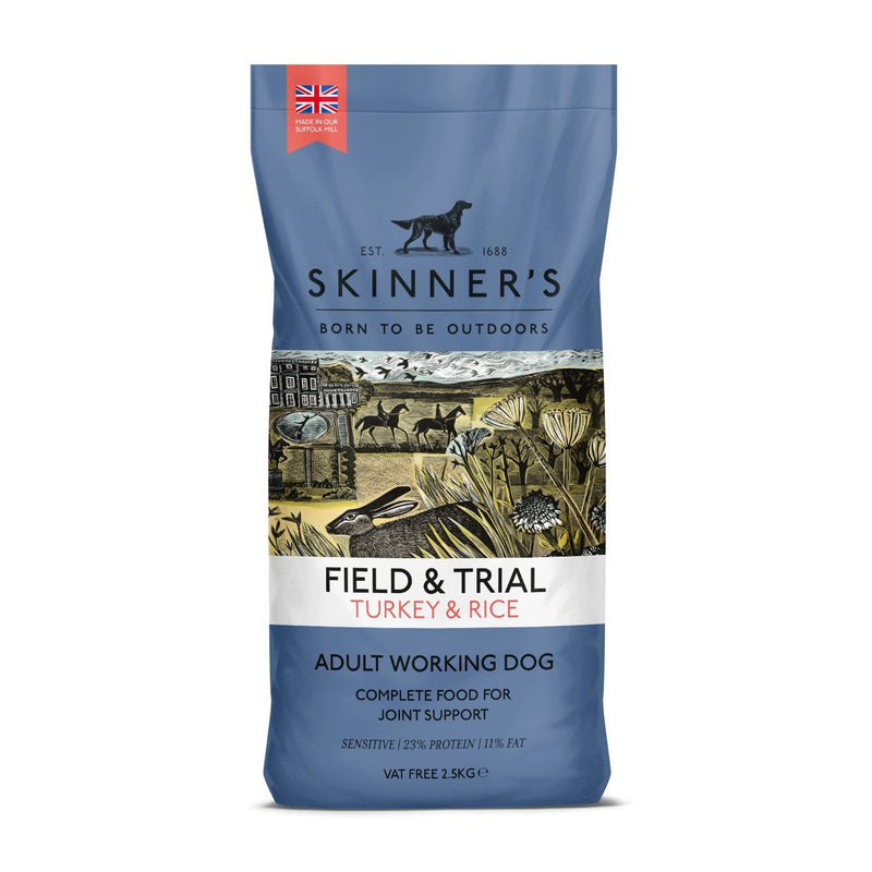 Skinners Field & Trial Turkey & Rice - Jacks Pet and Country