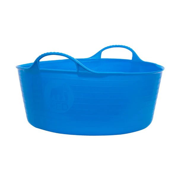 Tub Trugs Shallow 15L Flexible Bucket - Blue - Jacks Pet and Country