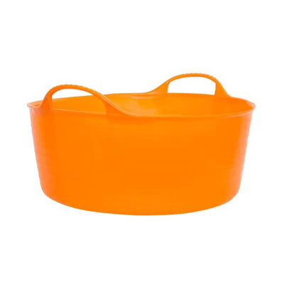 Tub Trugs Shallow 15L Flexible Bucket - Orange - Jacks Pet and Country