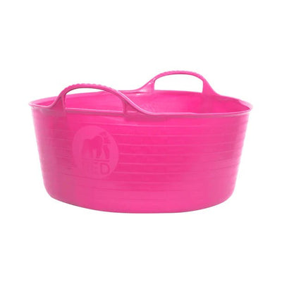 Tub Trugs Shallow 15L Flexible Bucket - Pink - Jacks Pet and Country