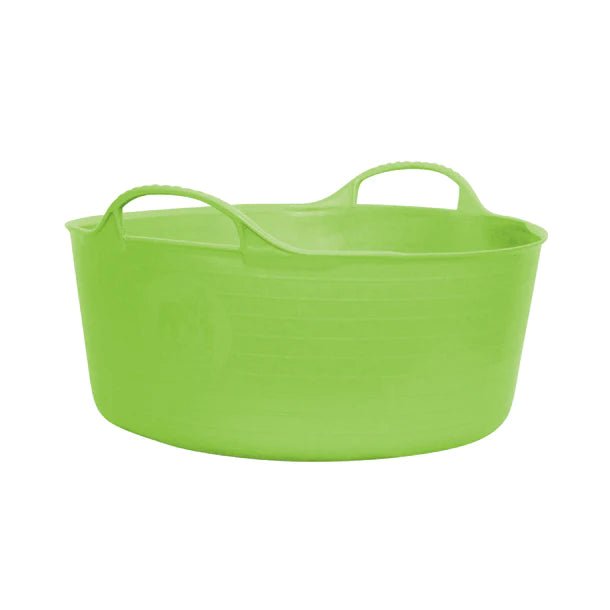 Tub Trugs Shallow 15L Flexible Bucket - Pistactio - Jacks Pet and Country