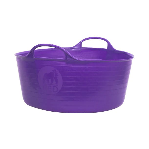 Tub Trugs Shallow 15L Flexible Bucket - Purple - Jacks Pet and Country