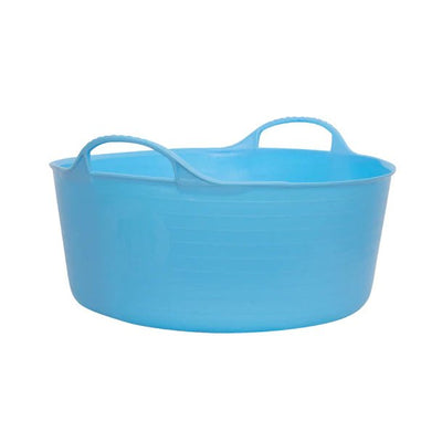 Tub Trugs Shallow 15L Flexible Bucket - Sky Blue - Jacks Pet and Country