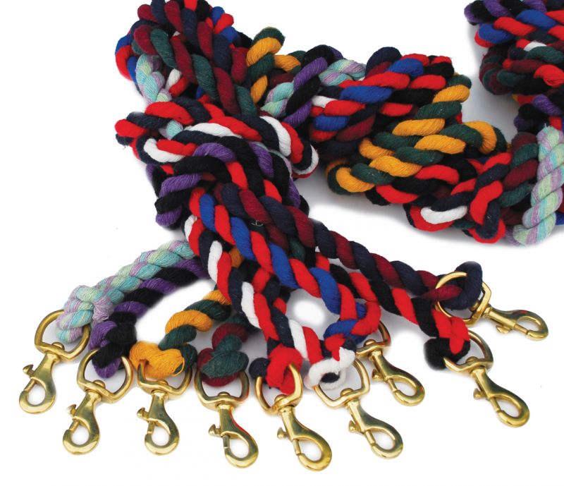 Twin Coloured Lead Rope - Jacks Pet and Country