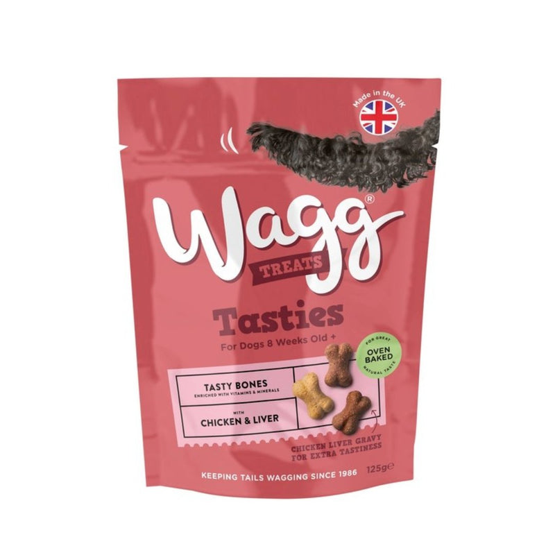 Wagg Chicken & Liver Tasty Bones Dog Treats - Jacks Pet and Country