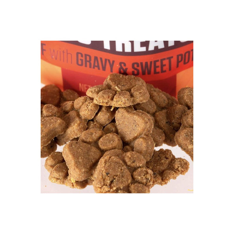 Walker and Drake Beef with Gravy & Sweet Potato Dog Treats - Jacks Pet and Country