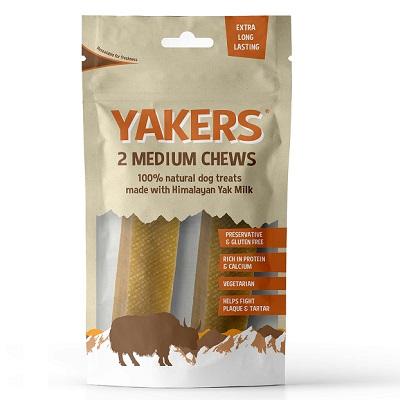 Yakers Dog Chew Medium 2 Pack - Jacks Pet and Country